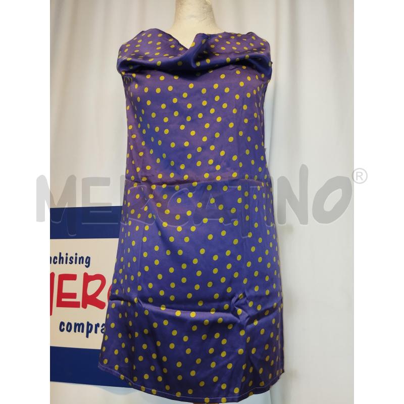 MAGLIA DONNA ANIS  VIOLA A POIS  GIALLO | Mercatino dell'Usato Catania stazione centrale 1