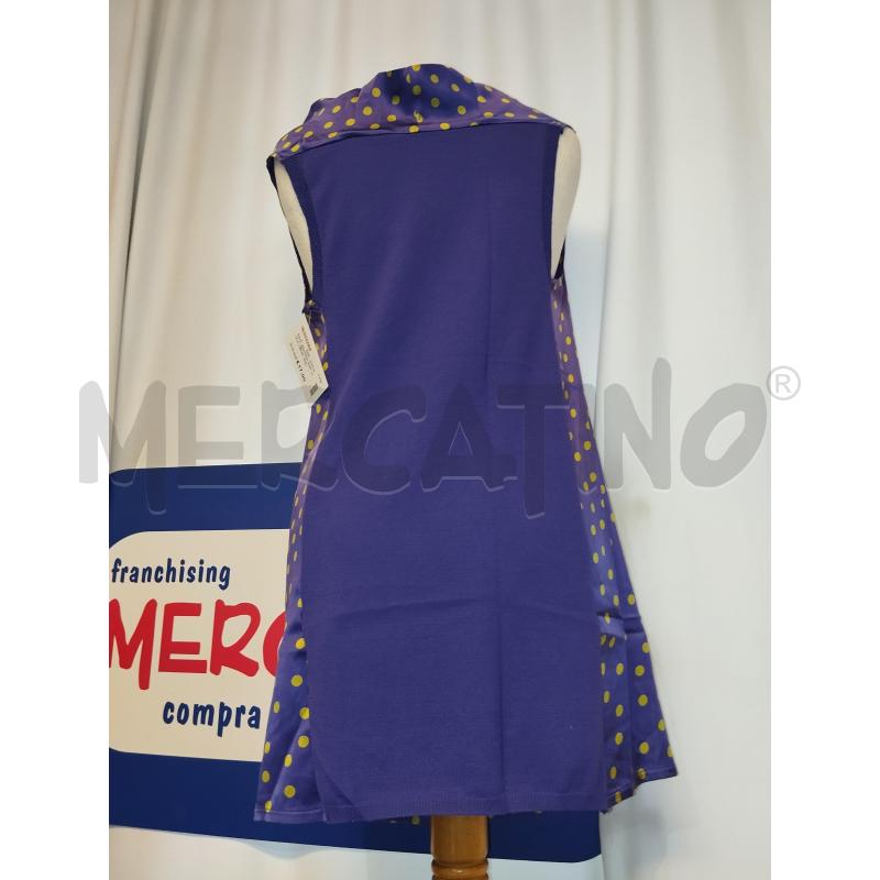 MAGLIA DONNA ANIS  VIOLA A POIS  GIALLO | Mercatino dell'Usato Catania stazione centrale 3