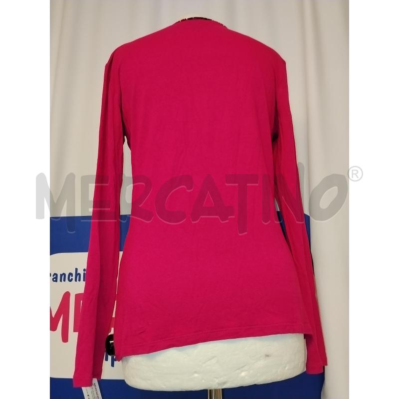 MAGLIA DONNA ARMANI JEANS FUCSIA | Mercatino dell'Usato Catania stazione centrale 3