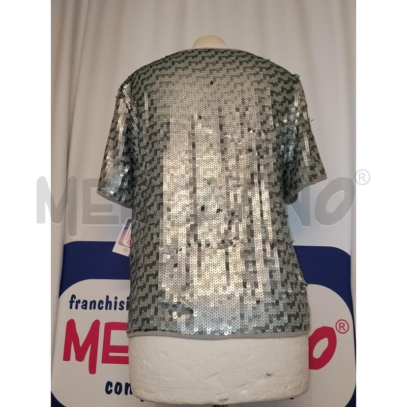 MAGLIA DONNA BENETTON  VERDE CON PAILLETTS  | Mercatino dell'Usato Catania stazione centrale 3