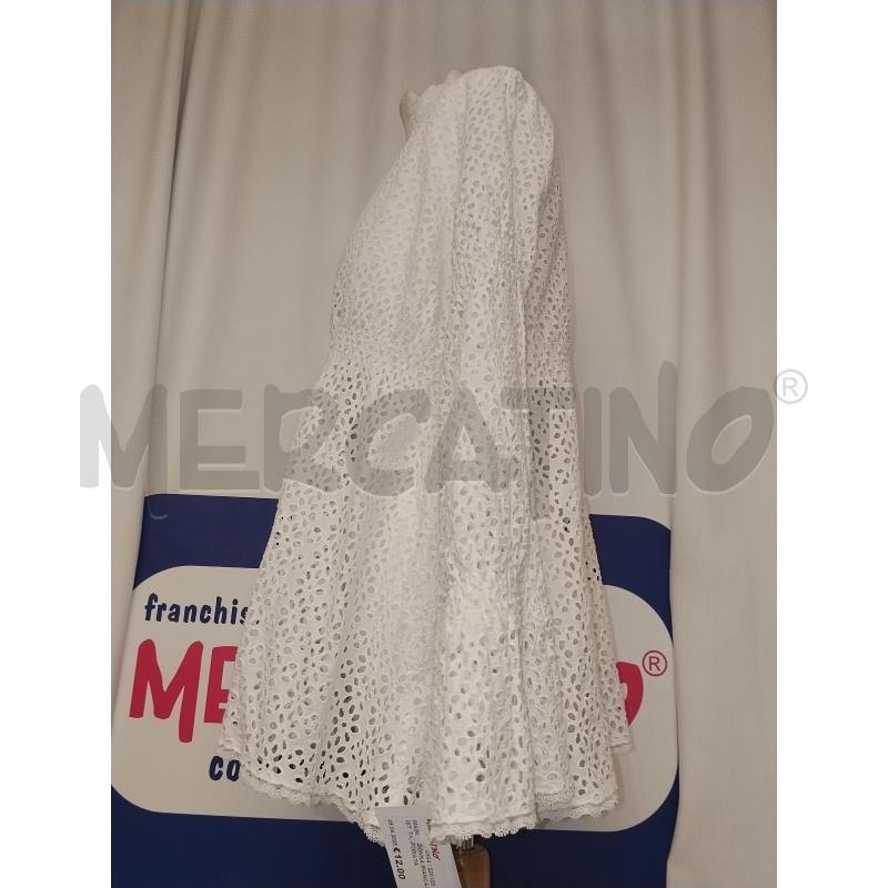 MAGLIA DONNA BIANCA LIST  TRAFORATA  | Mercatino dell'Usato Catania stazione centrale 2