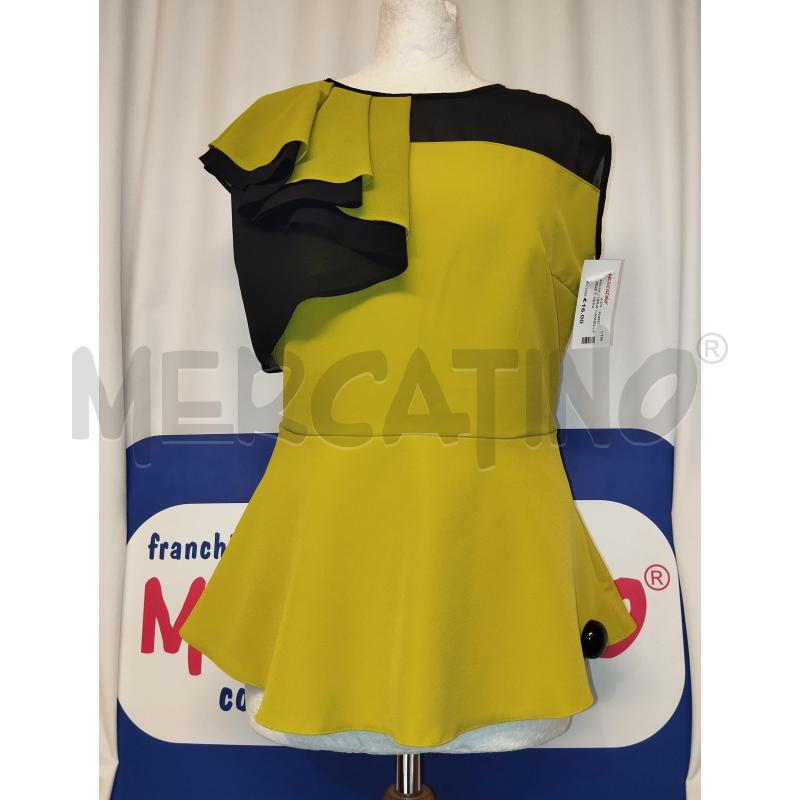 MAGLIA DONNA CANNELLA VERDE E NERA  | Mercatino dell'Usato Catania stazione centrale 1