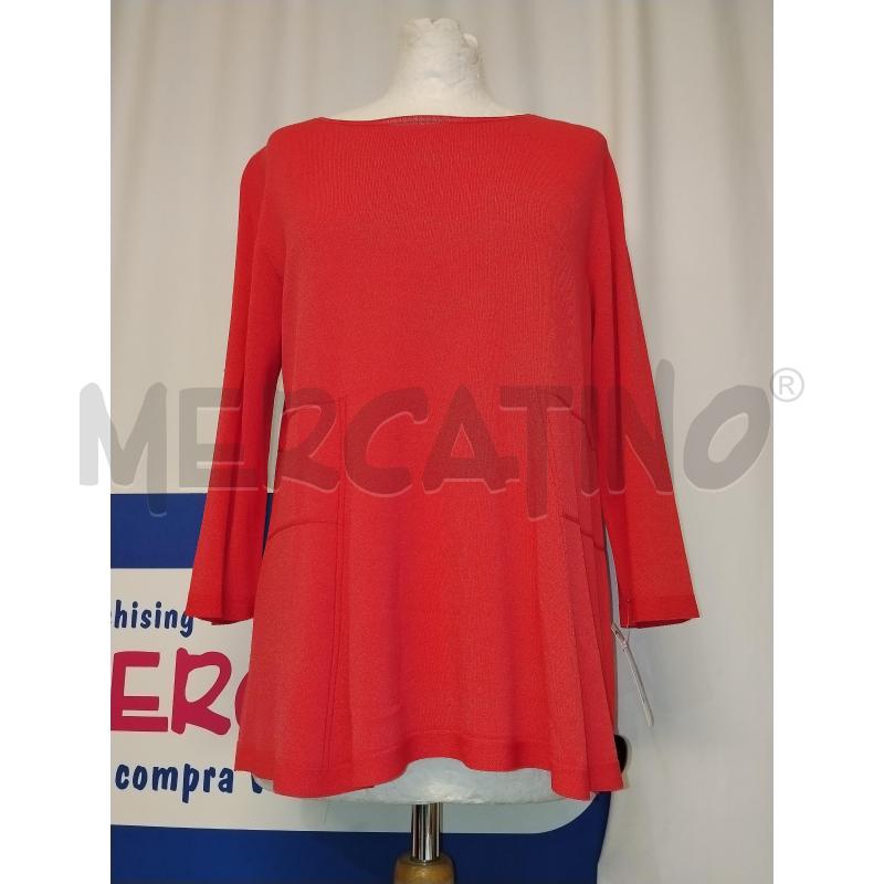 MAGLIA DONNA ELEONORA DEL BONO CORALLO  | Mercatino dell'Usato Catania stazione centrale 1