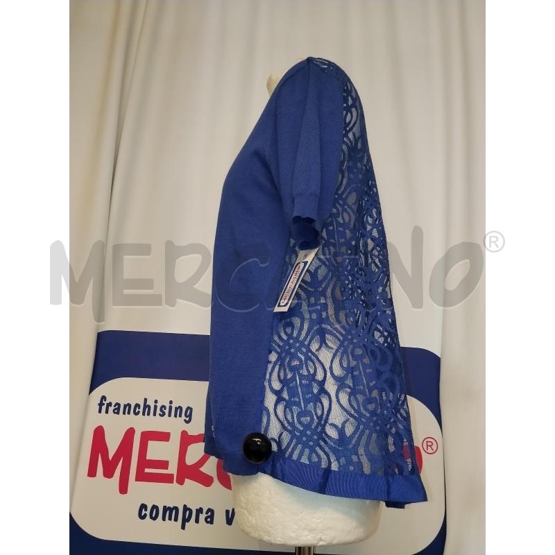 MAGLIA DONNA GATTINONI BLU ELETTRICO | Mercatino dell'Usato Catania stazione centrale 2