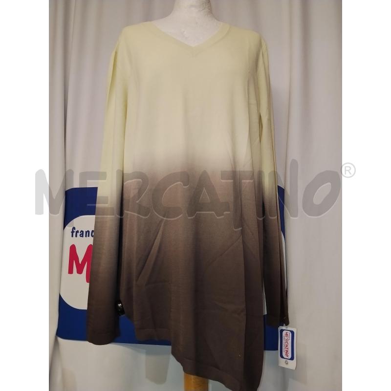 MAGLIA DONNA GIALLA E TORTORA MARINA RINALDI  | Mercatino dell'Usato Catania stazione centrale 1