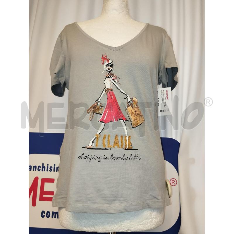 MAGLIA DONNA GRIGIA ALVIERO MARTINI  | Mercatino dell'Usato Catania stazione centrale 1