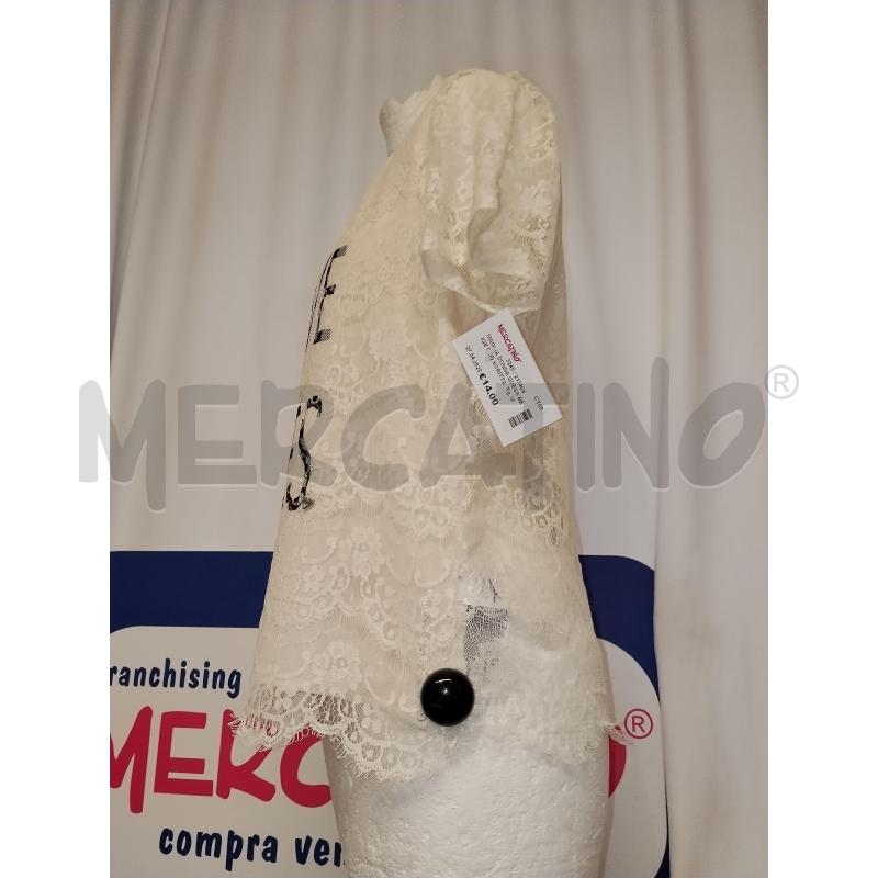 MAGLIA DONNA GUESS BEIGE CON SCRITTA | Mercatino dell'Usato Catania stazione centrale 2