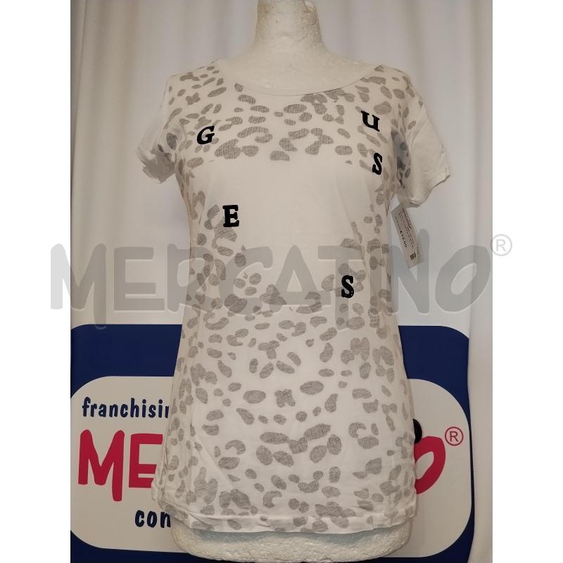 MAGLIA DONNA GUESS BIANCA  | Mercatino dell'Usato Catania stazione centrale 1