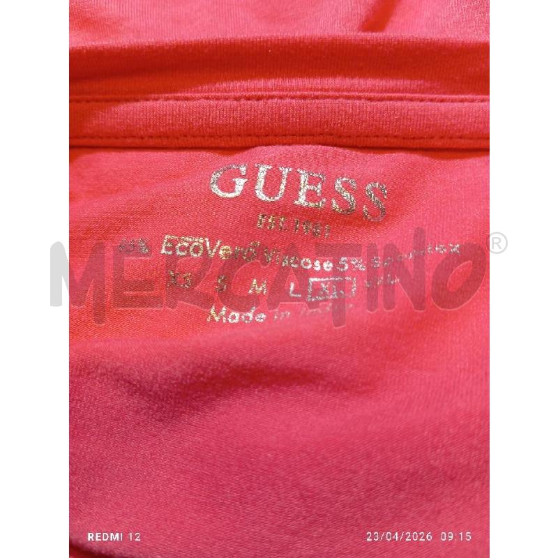 MAGLIA DONNA GUESS ROSA  | Mercatino dell'Usato Catania stazione centrale 4
