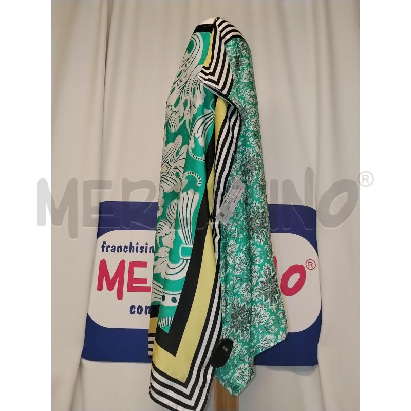 MAGLIA DONNA KRIZIA  JEANS VERDE A FANTASIA  | Mercatino dell'Usato Catania stazione centrale 2