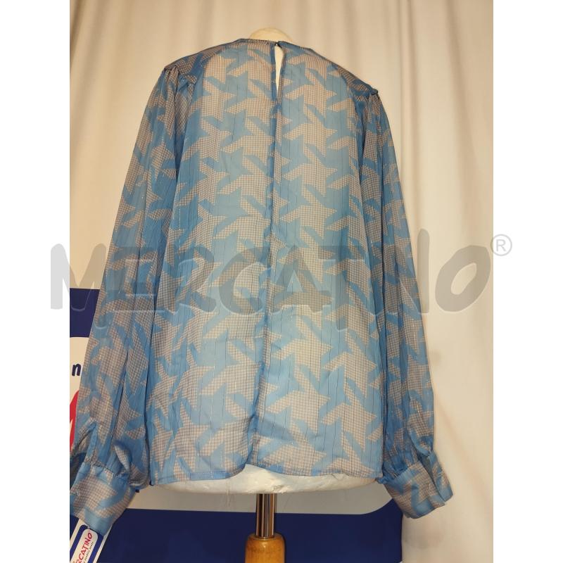 MAGLIA DONNA LE SARTE DEL SOLE AZZURRA A FANTASIA  | Mercatino dell'Usato Catania stazione centrale 3