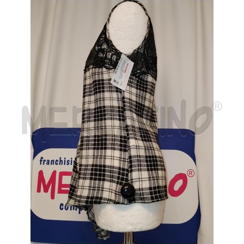 MAGLIA DONNA LIU.JO NERA A QUADRI  | Mercatino dell'Usato Catania stazione centrale 2