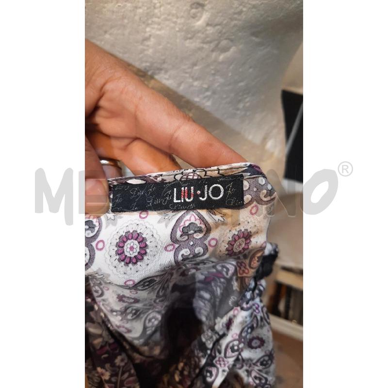 MAGLIA DONNA LIU .JO  VIOLA  A FANTASIA  | Mercatino dell'Usato Catania stazione centrale 4