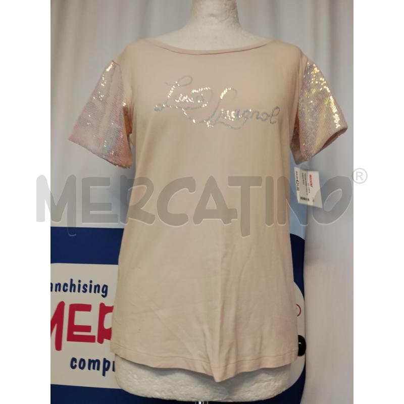 MAGLIA DONNA LUISA SPAGNOLI ROSA | Mercatino dell'Usato Catania stazione centrale 1