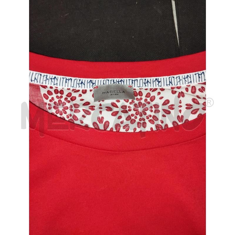MAGLIA DONNA MARELLA ROSSA  | Mercatino dell'Usato Catania stazione centrale 4