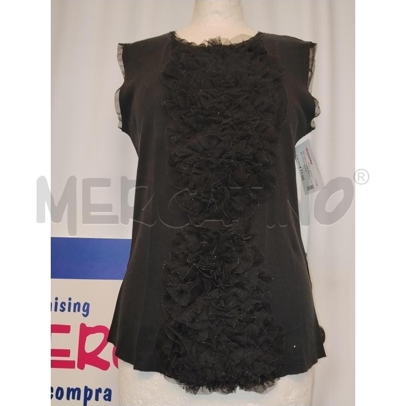 MAGLIA DONNA MAX&CO NERO CON ROUGE | Mercatino dell'Usato Catania stazione centrale 1