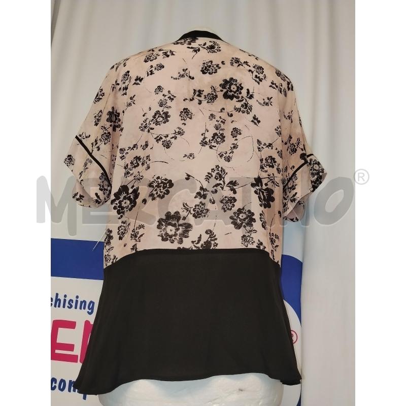 MAGLIA DONNA MAX & CO ROSA E NERA A FIORI  | Mercatino dell'Usato Catania stazione centrale 3