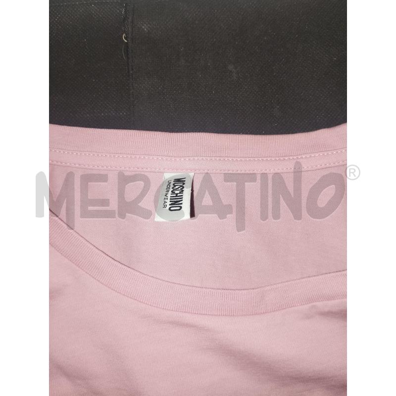 MAGLIA DONNA MOSCHINO ROSA CON ORSETTO  | Mercatino dell'Usato Catania stazione centrale 4