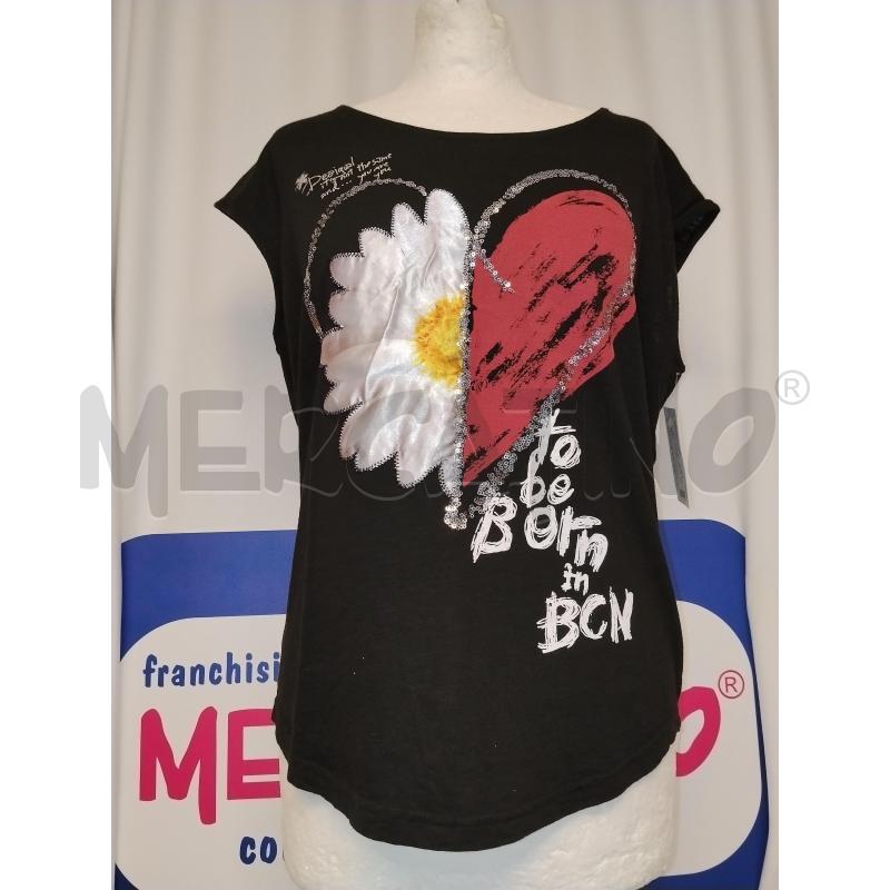 MAGLIA DONNA NERA  DESIGUAL  | Mercatino dell'Usato Catania stazione centrale 1