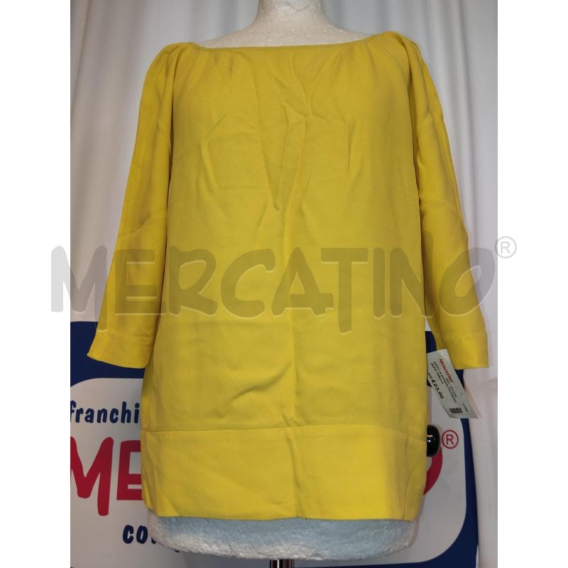 MAGLIA DONNA PATRIZIA PEPE GIALLA  | Mercatino dell'Usato Catania stazione centrale 1