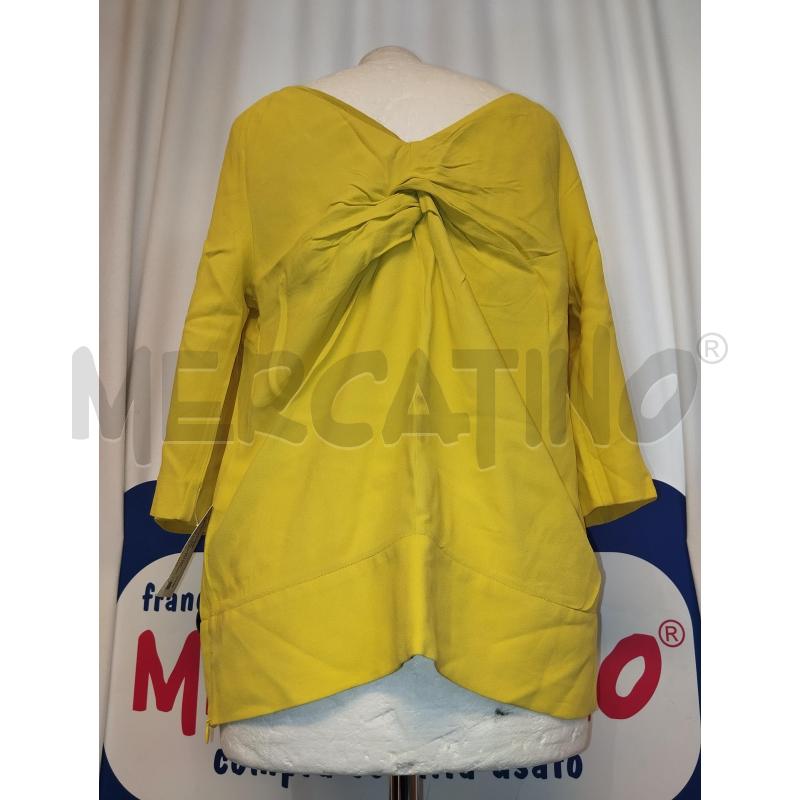 MAGLIA DONNA PATRIZIA PEPE GIALLA  | Mercatino dell'Usato Catania stazione centrale 3