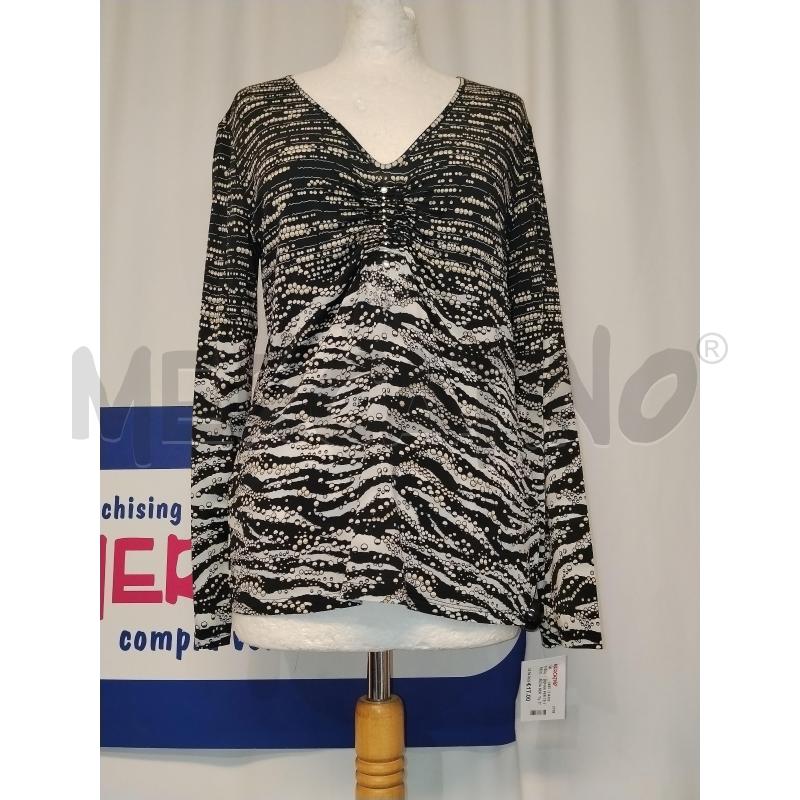 MAGLIA DONNA PER TE TRICOT KRIZIA NERA A FANTASIA | Mercatino dell'Usato Catania stazione centrale 1