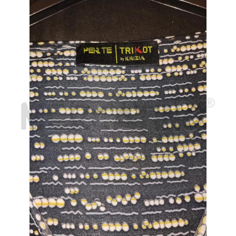 MAGLIA DONNA PER TE TRICOT KRIZIA NERA A FANTASIA | Mercatino dell'Usato Catania stazione centrale 4