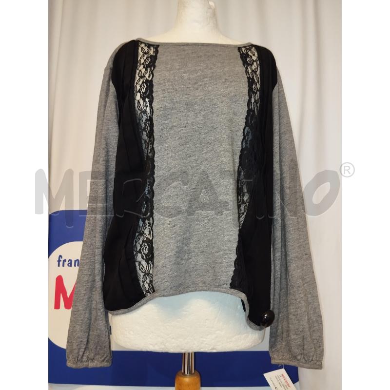MAGLIA DONNA PINKO GRIGIA E NERA  | Mercatino dell'Usato Catania stazione centrale 1
