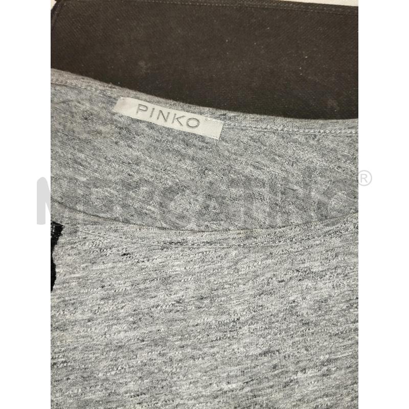 MAGLIA DONNA PINKO GRIGIA E NERA  | Mercatino dell'Usato Catania stazione centrale 4
