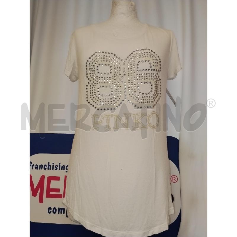 MAGLIA DONNA PINKO  BIANCA  | Mercatino dell'Usato Catania stazione centrale 1