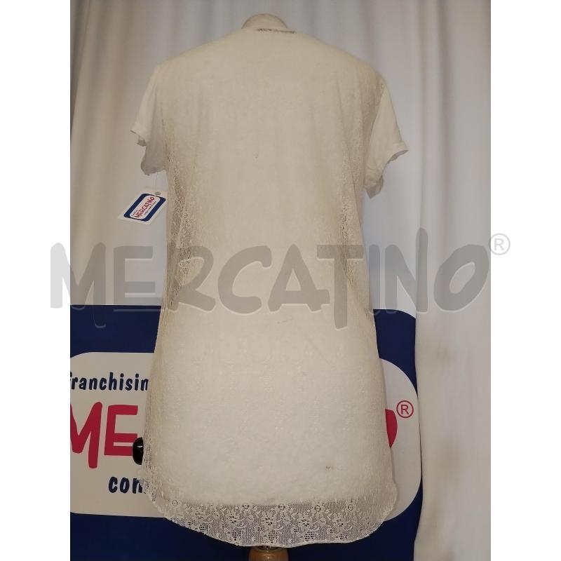 MAGLIA DONNA PINKO  BIANCA  | Mercatino dell'Usato Catania stazione centrale 3
