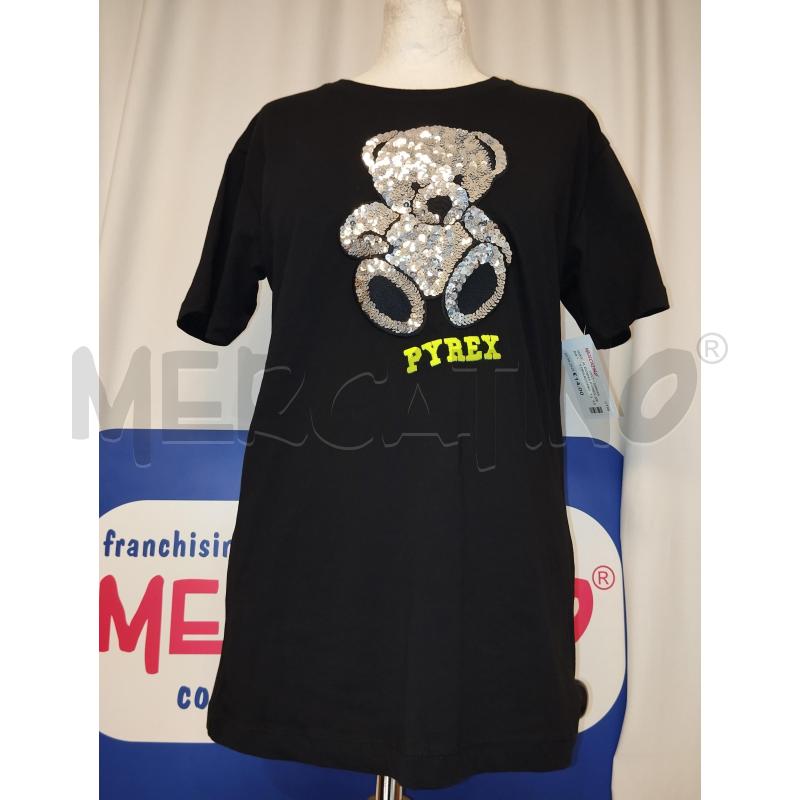 MAGLIA DONNA PYREX NERA CON ORSACCHIOTTO | Mercatino dell'Usato Catania stazione centrale 1