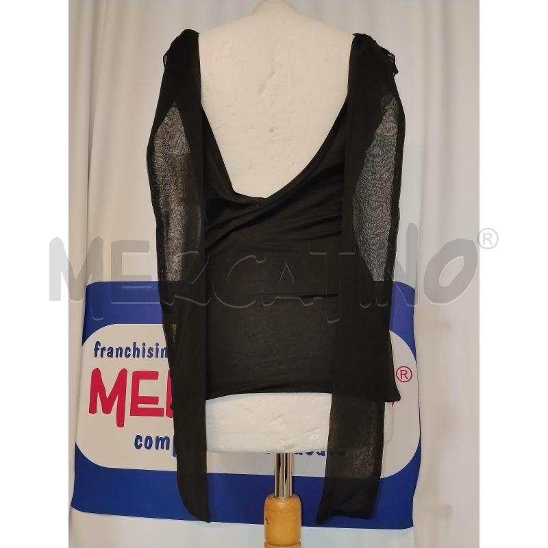 MAGLIA DONNA STAR STUDIO NERA CON STRASS OLIVIA | Mercatino dell'Usato Catania stazione centrale 3