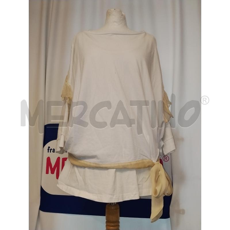 MAGLIA DONNA TWINSET BIANCA  | Mercatino dell'Usato Catania stazione centrale 1