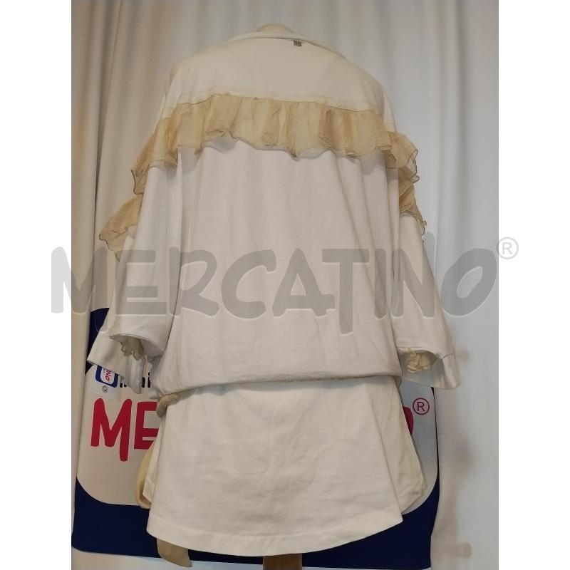 MAGLIA DONNA TWINSET BIANCA  | Mercatino dell'Usato Catania stazione centrale 3