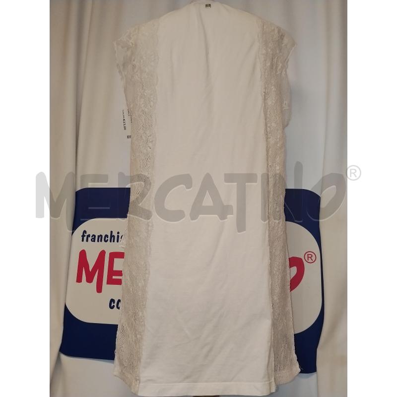 MAGLIA DONNA TWINSET BIANCA  | Mercatino dell'Usato Catania stazione centrale 3