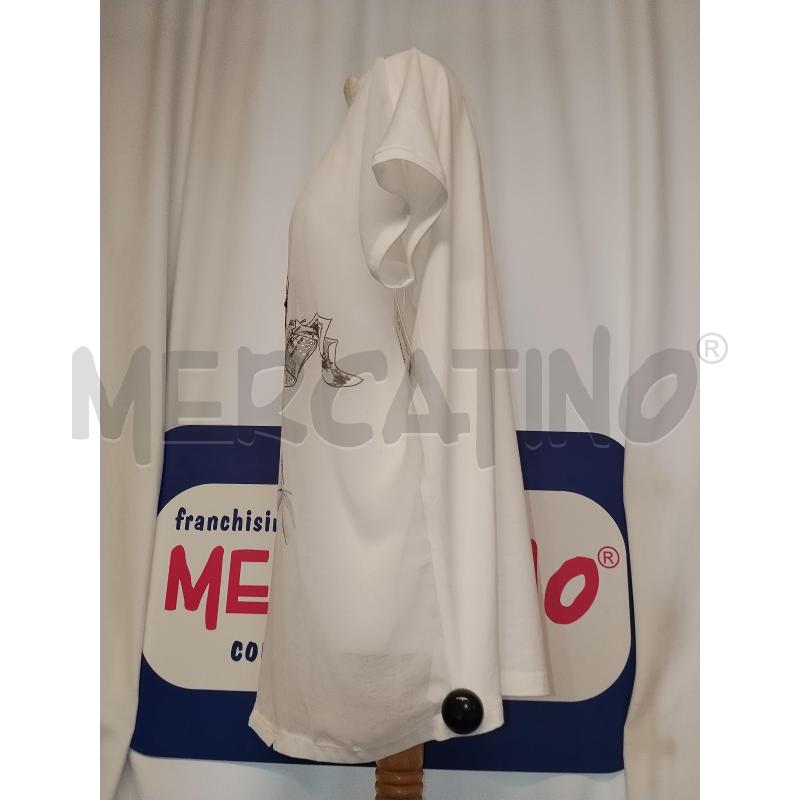 MAGLIA DONNA TWINSET BIANCA  | Mercatino dell'Usato Catania stazione centrale 2