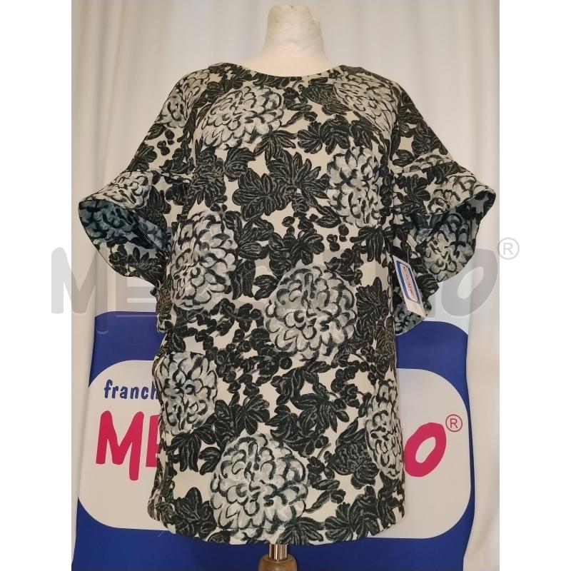 MAGLIA DONNA TWINSET  GRIGIA E NERA  A FANTASIA  | Mercatino dell'Usato Catania stazione centrale 1