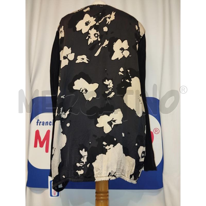 MAGLIA DONNA TWIN SET  NERA E A FANTASIA BEIGE  | Mercatino dell'Usato Catania stazione centrale 3