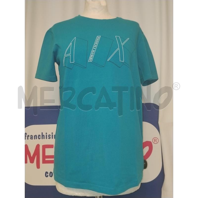 MAGLIA UOMO ARMANI EXCHANGE AZZURRA | Mercatino dell'Usato Catania stazione centrale 1