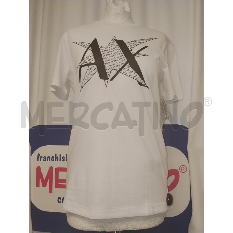 MAGLIA UOMO ARMANI EXCHANGE BIANCA | Mercatino dell'Usato Catania stazione centrale 1