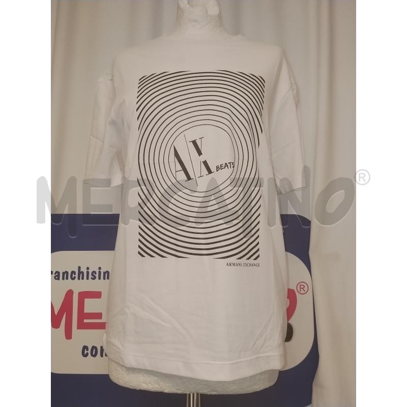 MAGLIA UOMO ARMANI EXCHANGE BIANCA | Mercatino dell'Usato Catania stazione centrale 1