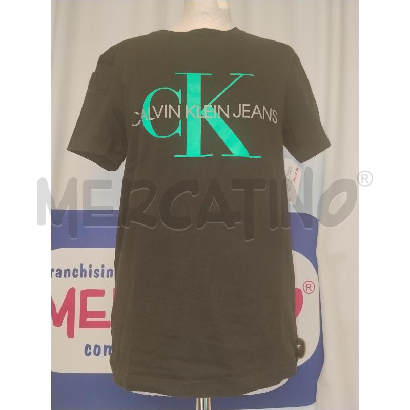 MAGLIA UOMO CALVIN KLEIN NERA CON SCRITTA | Mercatino dell'Usato Catania stazione centrale 1
