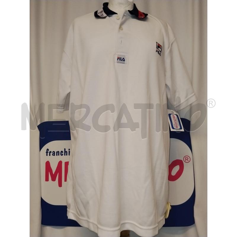 MAGLIA UOMO FILA BIANCA | Mercatino dell'Usato Catania stazione centrale 1
