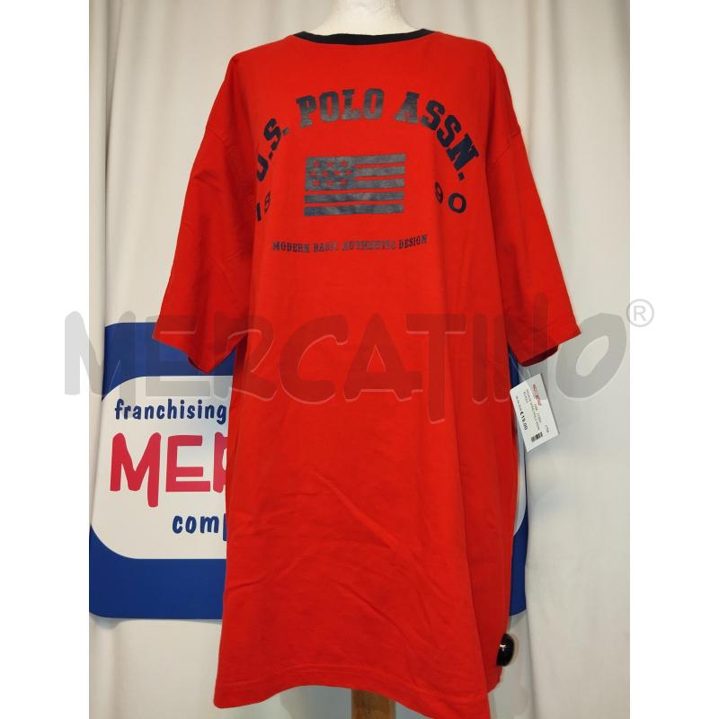 MAGLIA UOMO POLO ASSN ROSSO | Mercatino dell'Usato Catania stazione centrale 1