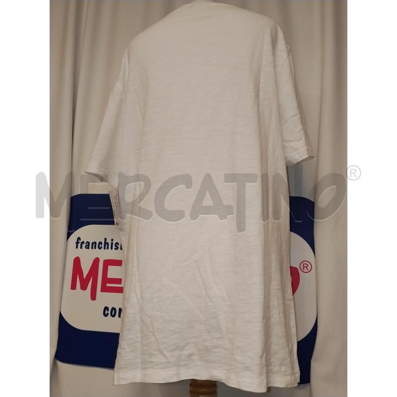 MAGLIA UOMO SUNDEK BIANCA CON STAMPA | Mercatino dell'Usato Catania stazione centrale 3