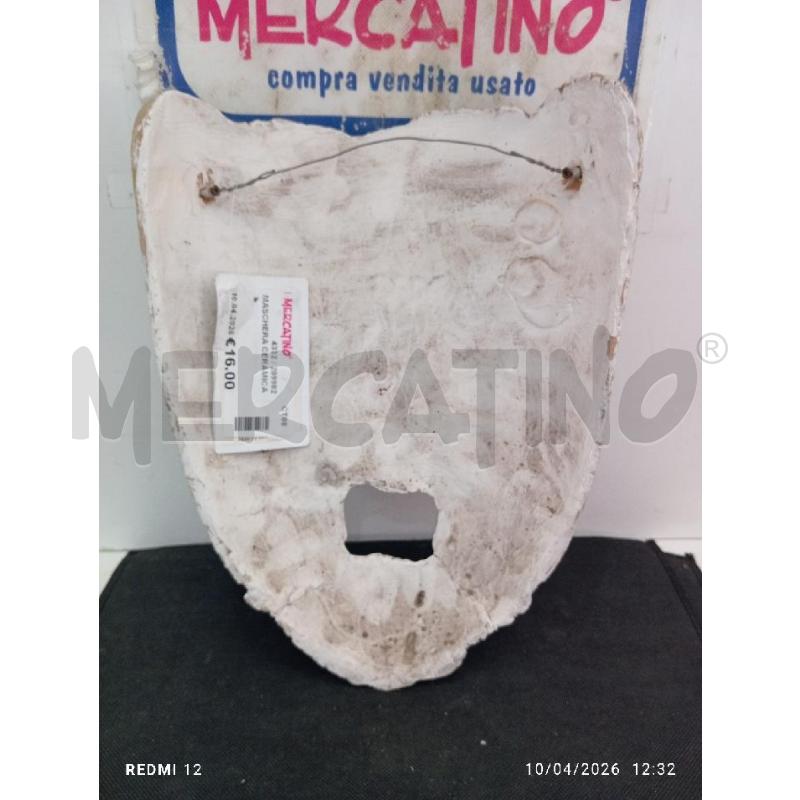 MASCHERA CERAMICA | Mercatino dell'Usato Catania stazione centrale 3