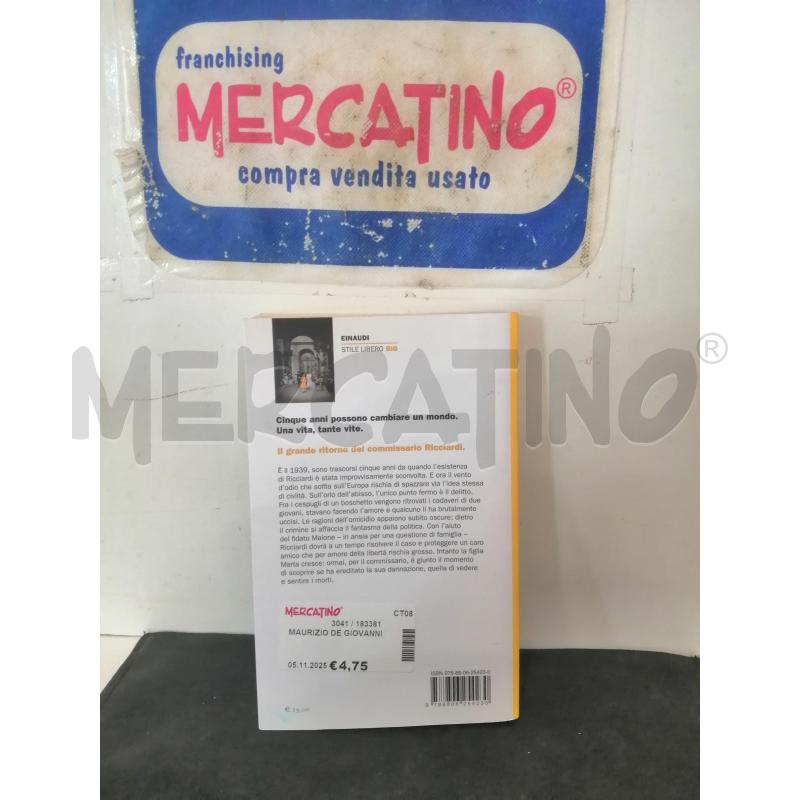 MAURIZIO DE GIOVANNI | Mercatino dell'Usato Catania stazione centrale 2