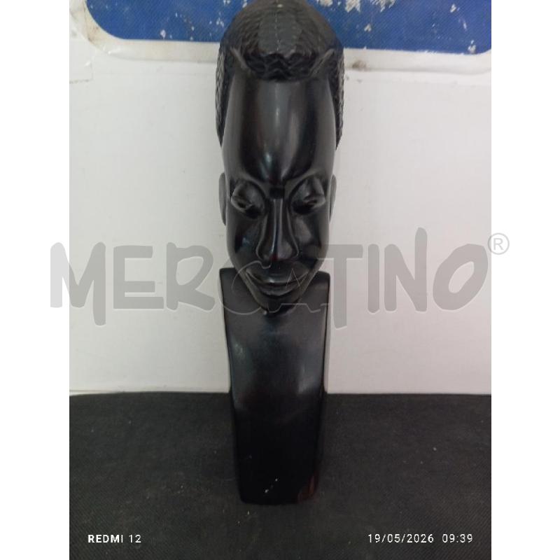 MEZZO BUSTO LEGNO | Mercatino dell'Usato Catania stazione centrale 1