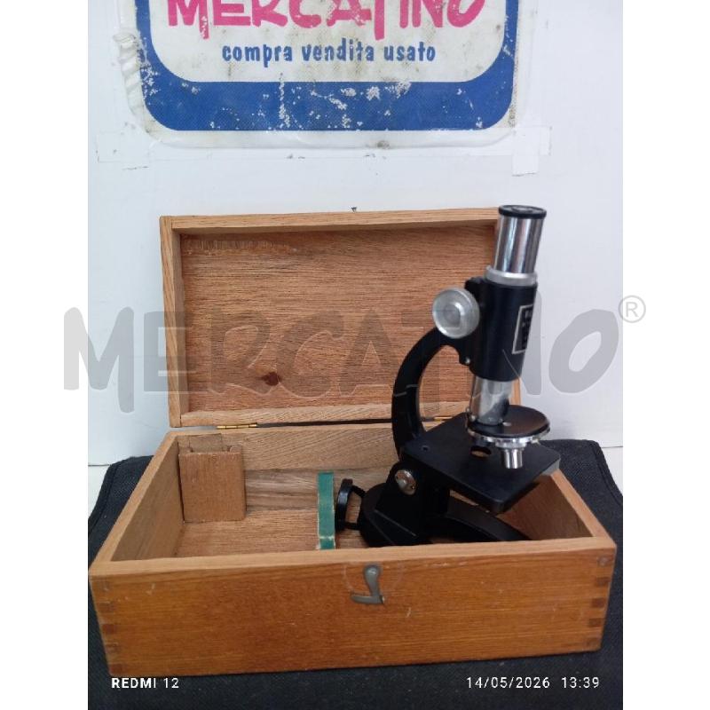 MICROSCOPIO CON SCATOLA | Mercatino dell'Usato Catania stazione centrale 2